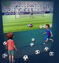 Интерактивная стена Спортбол - Интерактивный Спорт с проектором в корпусе